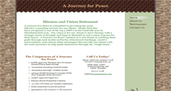Desktop Screenshot of ajourneyforpeace.com